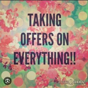 Accepting offers
